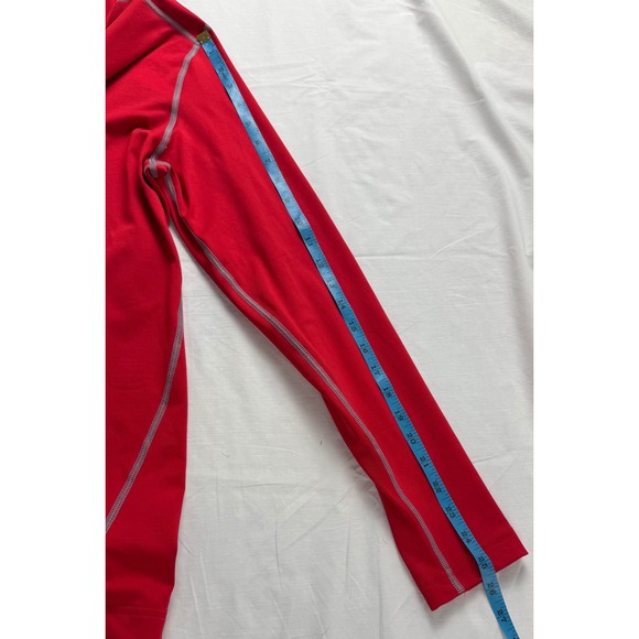 Under Armour ColdGear Mens Large Red Mock Neck Fitted Base Layer Shirt L - Picture 10 of 12